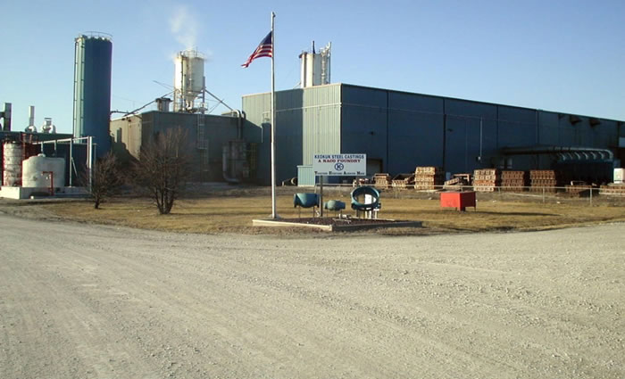 Keokuk Steel Castings plant, Keokuk, Iowa